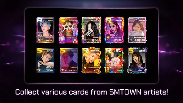 全民天团smtown中国区卡牌