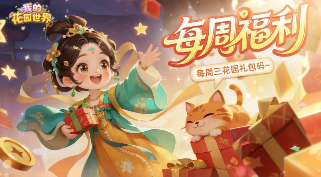 我的花园世界周福利来袭 专属兑换码限时领取