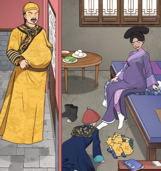 婆婆玩脑洞拖动