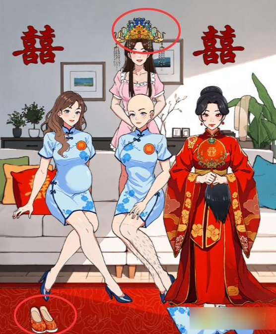 婆婆玩脑洞伴娘
