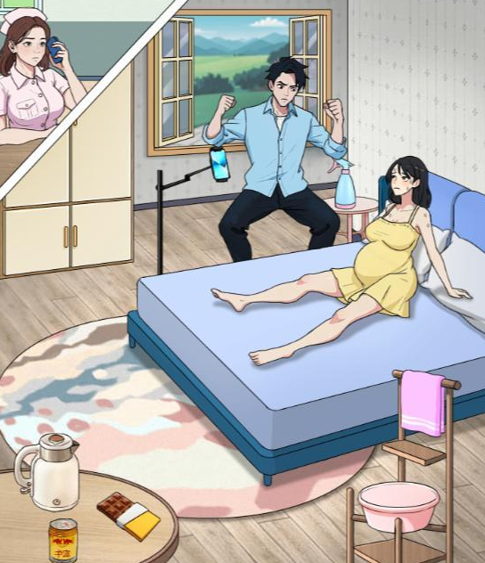 《婆婆玩脑洞》爸爸接生帮爸爸完成接生通关攻略