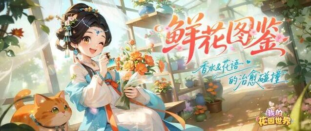 我的花园世界鲜花图鉴上新 向阳繁花金丝桃图鉴赏析
