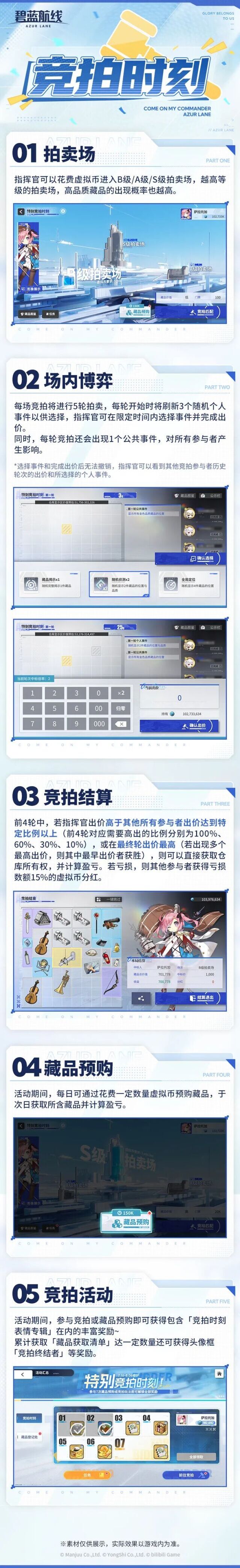 碧蓝航线全新玩法上线！特别竞拍时刻限时开启赢专属装扮