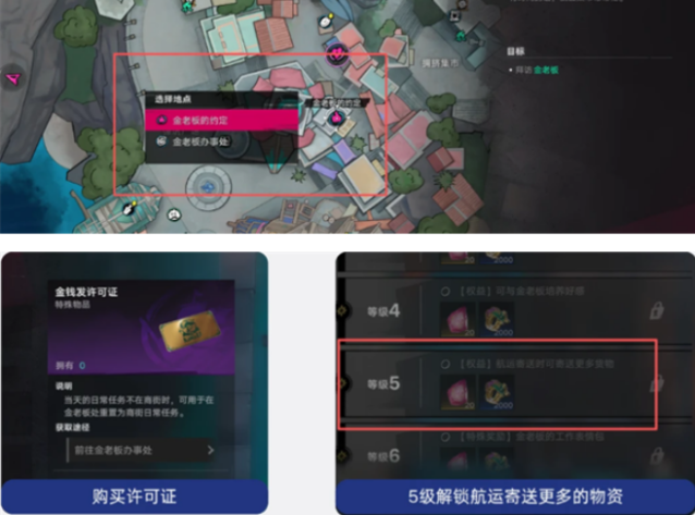 遗忘之海金老板办事处位置一览